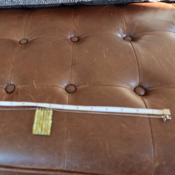 Light green jade square beads &sterling silver Sherzada necklace pendant 14"-17" - Picture 14 of 16